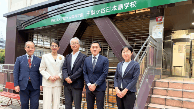 ベトナム教育訓練省 参謀長が千駄ヶ谷日本語学校を訪問